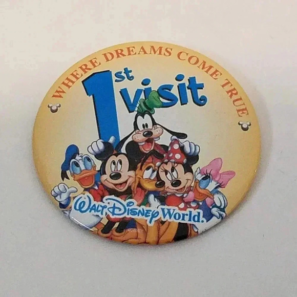 Walt Disney World 1st Visit Pin Mickey Mouse - Picture 1 of 2